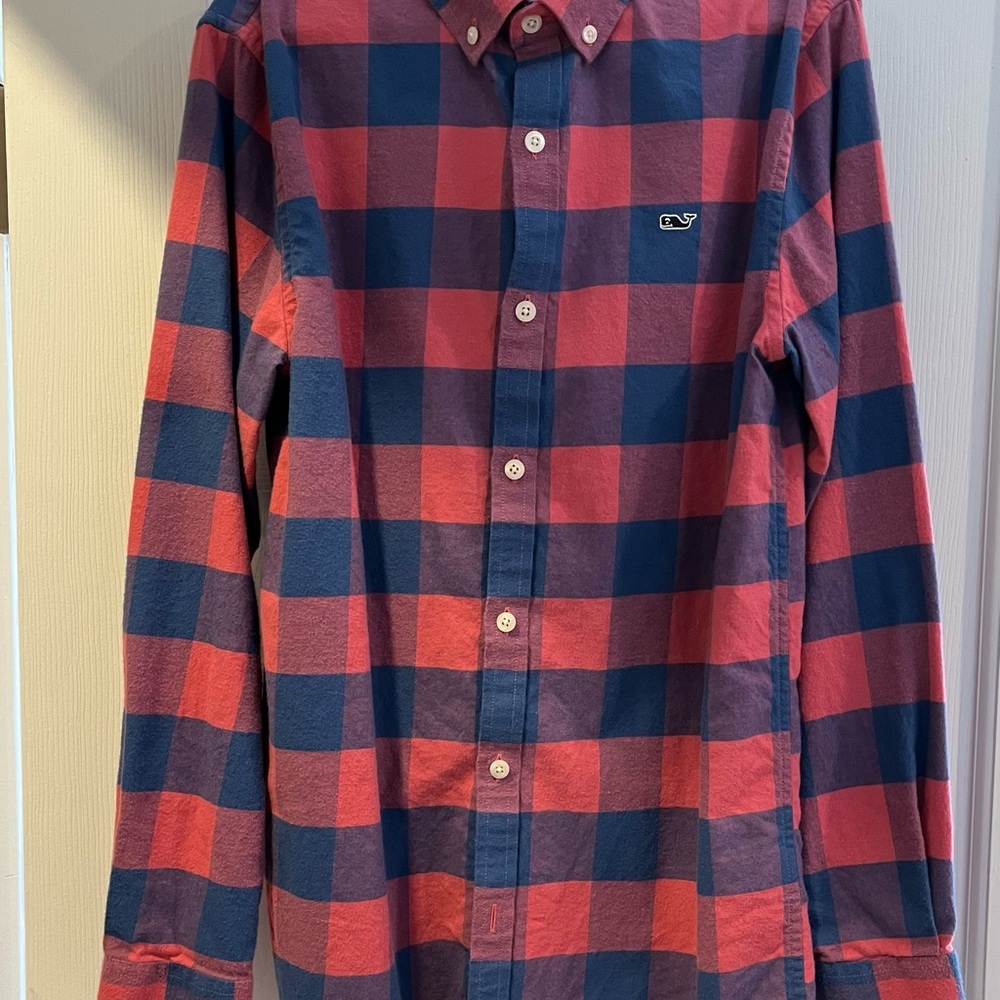 Vineyard Vines Boys Flannel Shirt